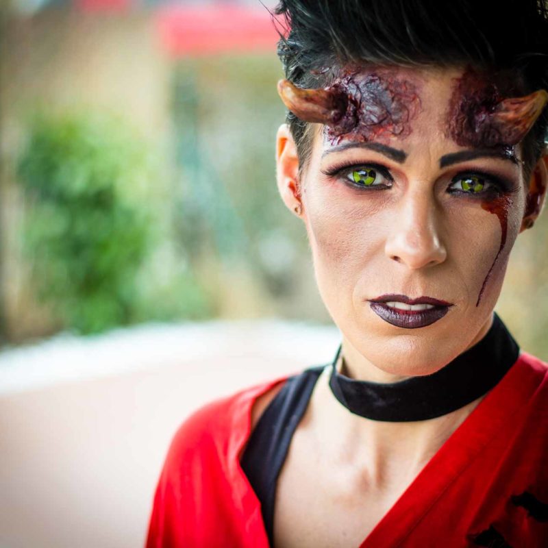 Halloween Devil Make up von Make up Artist Angie