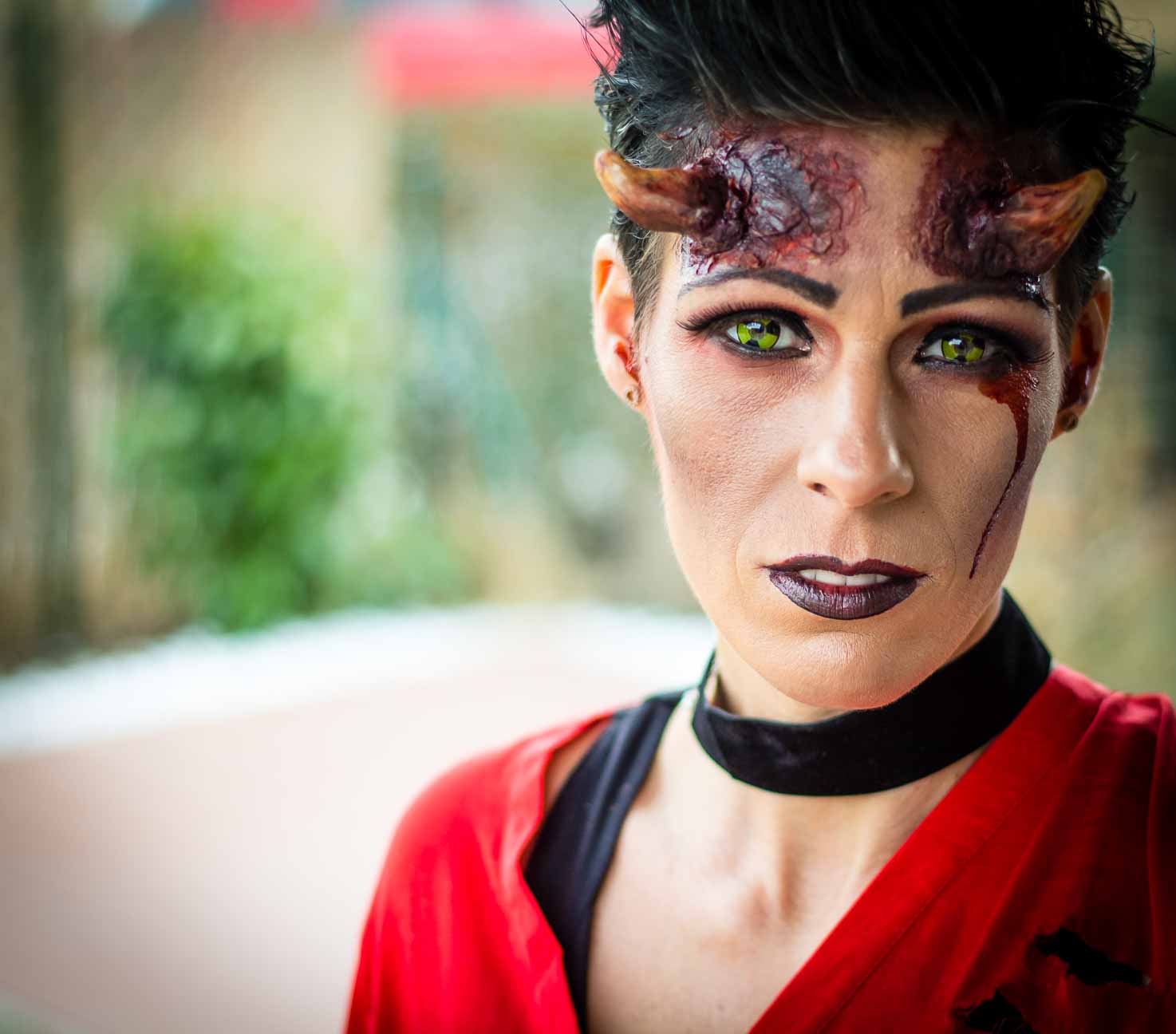 Halloween Devil Make up von Make up Artist Angie