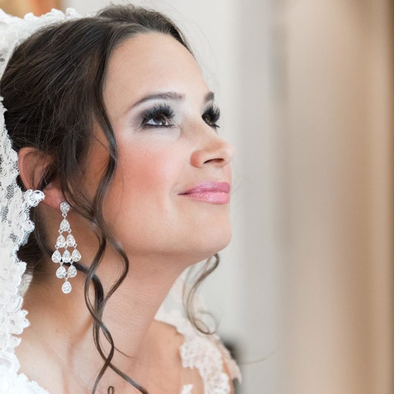 Hochzeits Make up und Hairstyling gemacht von Make up Artist Angie